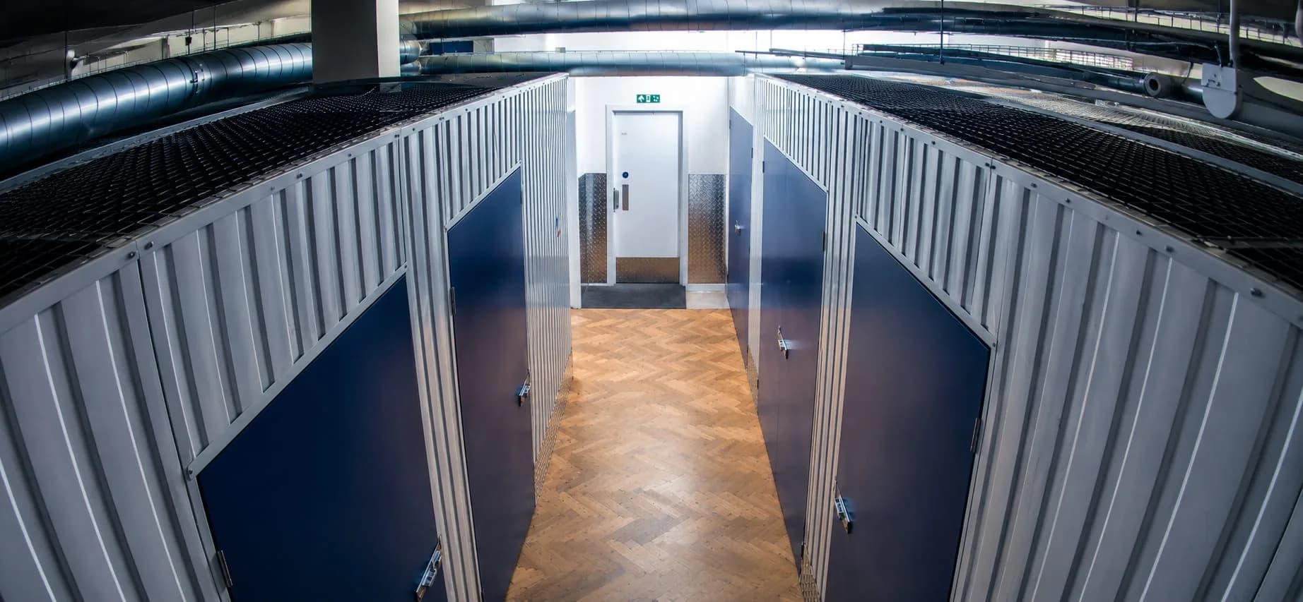 Storage Facility self storage facility interior in Torquay
